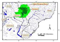Map of Pantanal