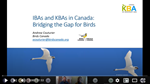 IBAs and KBAs in Canada: Bridging the Gap for Birds