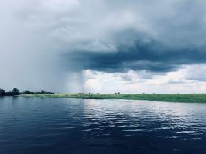 Republic of Congo/Likouala  | savannah, river, storm | Guido Trivellini | landscape savannah-colored 