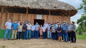 Guatemala/Selva Maya | Opening of the xate (Chamaedorea sp) warehouse in AFFIC | Melvin Mérida/WCS | WhatsApp Image 2022-07-12 at 8.37.14 AM